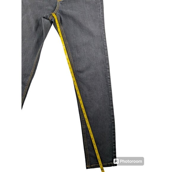 Rocawear Skinny Women's size 13 Dark Wash Blue Denim Jeans - Picture 5 of 9